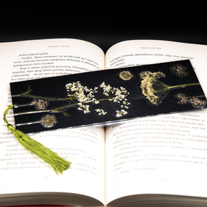 Pressed Oueen Anne's Lace Bookmark